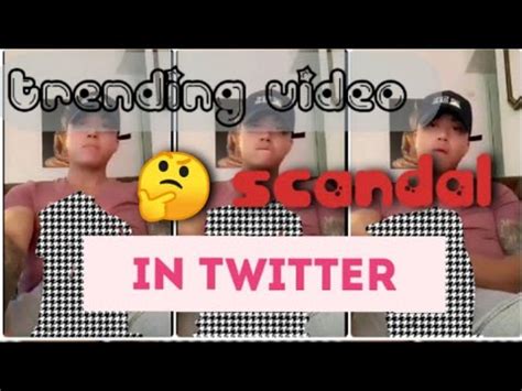 twitter scandal trending.